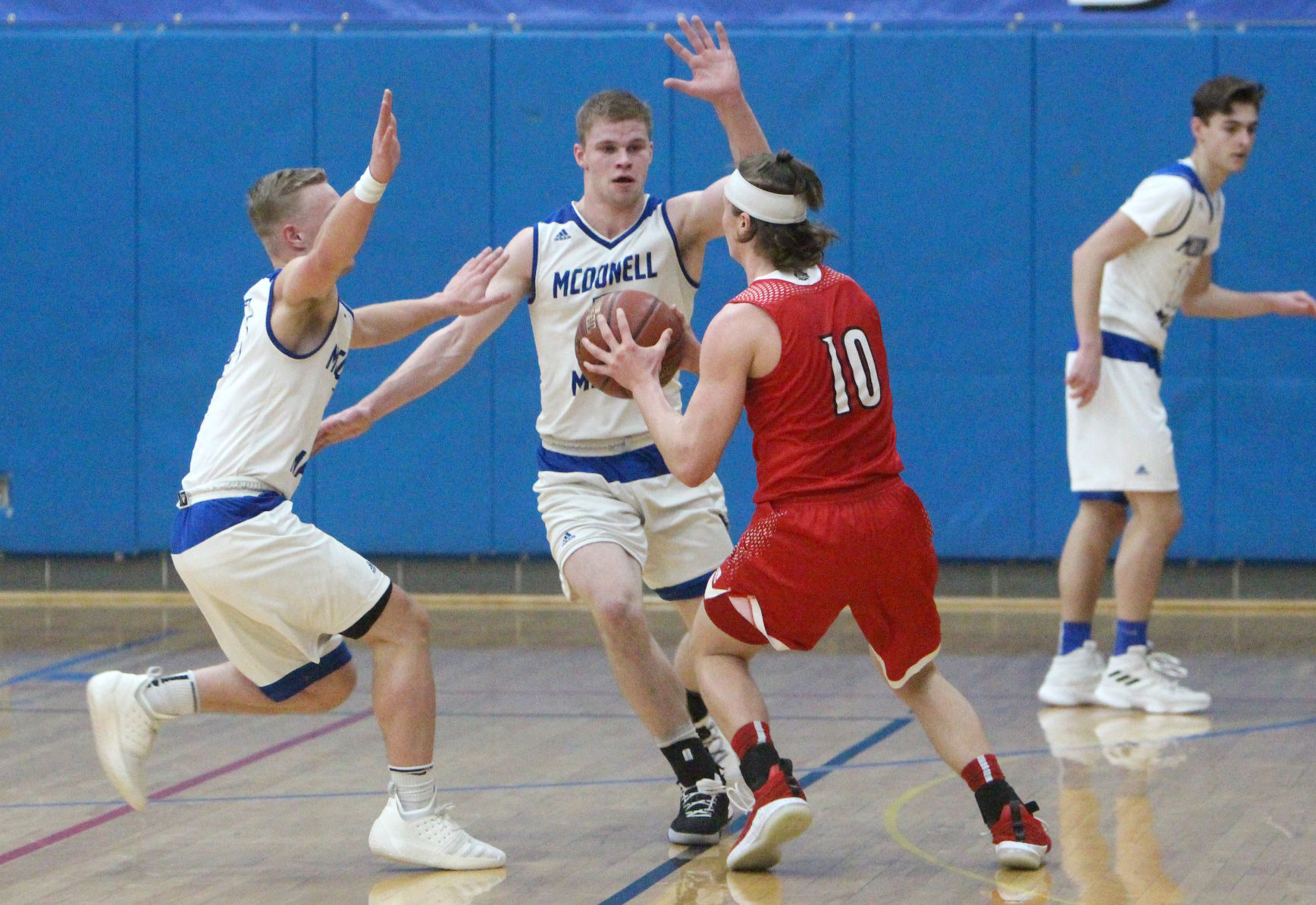 Prentice at McDonell boys basketball 3-2-19